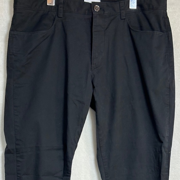 Lot of 2 Calvin Klein Men's Pants Trousers Slacks Chino Black/Grey Slim 34 X 30 - Picture 8 of 14